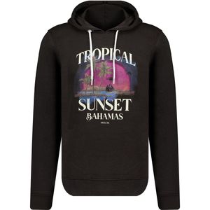 DEELUXE Tropische katoenen sweatshirt met capuchon, heren XXXL