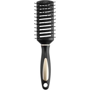 Antistatische ontwarborstel Ontwarborstel Föhnborstel Massageborstel Kam Voor mannen en vrouwen Nat en droog haar Styling Dik of krullend Nylon haarclip - Met ventilatiegaten