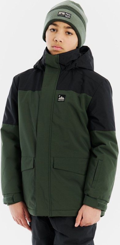 Protest Prtewan - Skijas Jongens - Winterjas - Skipasvak - Waterkolom 10K – Kale Green