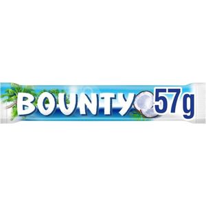 Bounty single melk 57gr | Display a 24 stuk