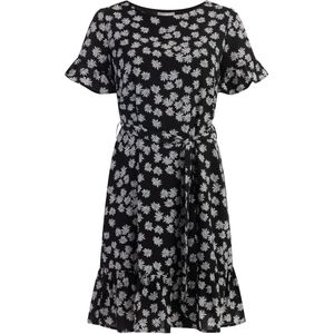 usha - Midikleid - Met Rüschen - Floral Print