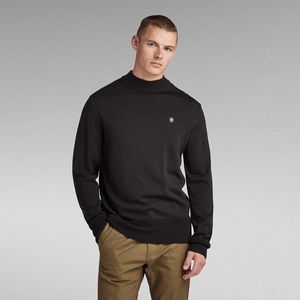 G-star Premium Core Ronde Hals Sweater Zwart L Man