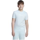 Adidas Essentials T-shirt Met Korte Mouwen Blauw 11-12 Years Jongens,Meisjes