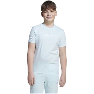 Adidas Essentials T-shirt Met Korte Mouwen Blauw 11-12 Years Jongens,Meisjes