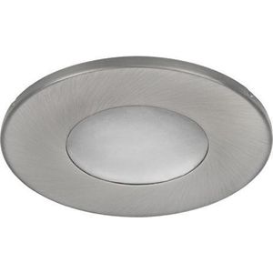IP44 LED inbouwspot Elif -Rond RVS Look -Warm Wit -Dimbaar 4W -Philips