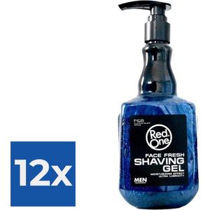 Redone Face Fresh Shavin Gel 1000 ml - Voordeelverpakking 12 stuks