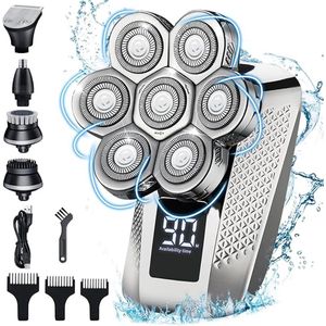 Skull Shaver - Gladde en Snelle Scheerervaring - Voor Hoofd, Gezicht en Nek - Ergonomisch en Draadloos Design - Precisie en Comfort in één - Voor een Strakke Look Thuis of Onderweg