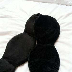 Dutje Verzwaard Slaapmasker – Bandloos – Comfortabel – Voor Ontspanning & Betere Slaap