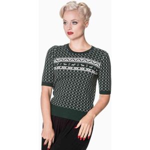 Dancing Days Gebreide trui -M- PAIGE Groen