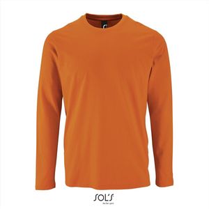 SOL'S Men´s Long Sleeve T-Shirt Imperial L02074 - orange - XL
