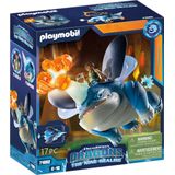 PLAYMOBIL How To Train Your Dragon Dragons: The Nine Realms - Plowhorn & D'Angelo - 71082