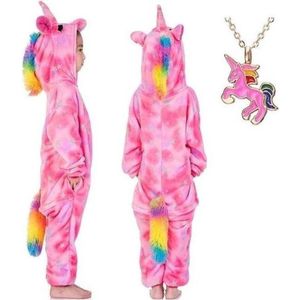 La Señorita - Eenhoorn Onesie - Roze - Kostuum - Kinderen