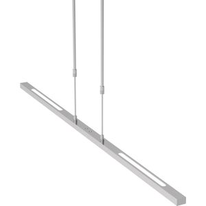 Hanglamp Bande | 3 lichts | staal | acryl / metaal | met led en dimmer | Lichtkleur verstelbaar | 115 cm | eetkamer / eettafel lamp | modern / strak design