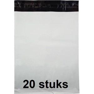 20 stuks - Verzendzakken (M) 320 x 420 mm (kleding webshop)