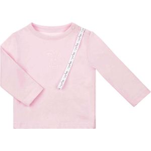Baby de Luxe T-shirtje lange mouw roze 3-6 mnd
