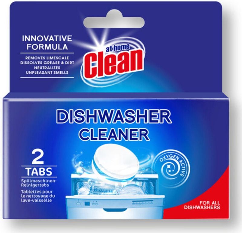 At Home Machinereiniger Tabletten - 3 x 2 x 40 gr - Voordeelverpakking