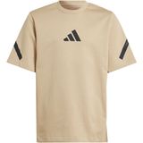 Adidas - Z.n.e - T-shirt - Beige - Korte Mouwen - Jongens/Meisjes