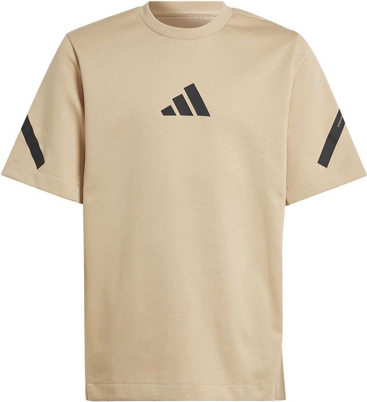Adidas - Z.n.e - T-shirt - Beige - Korte Mouwen - Jongens/Meisjes
