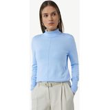 Gebreide Trui - Effen - Knitwear - Lange Mouw - Aansluitende Pasvorm