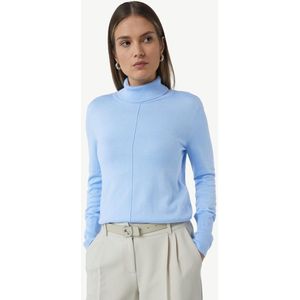 Gebreide Trui - Effen - Knitwear - Lange Mouw - Aansluitende Pasvorm