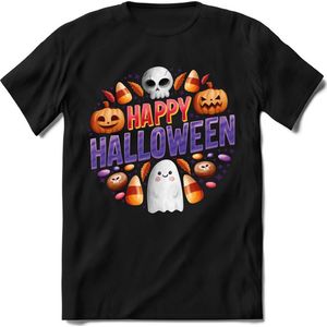 Halloween T-Shirt | Horror Liefhebber Kleding Kado Heren / Dames | Perfect Weerwolf , Monster , Vleermuis en Pompoen Cadeau Shirt | Grappige Zinnen, Spreuken en Teksten | Maat XXL