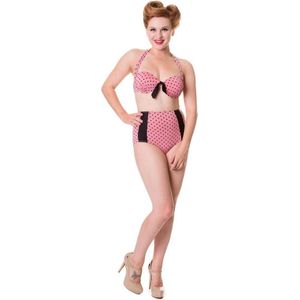 Dancing Days - Retro Bikinitop - M - Roze