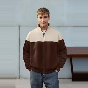 Trendyol Antraciet Regular/Normal Cut Ritssluiting Binnenkant Polar Fleece/Warm Sweatshirt-Cardigan Tmnaw22Sw0720