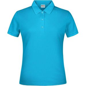 James And Nicholson Dames/dames Basic Polo Shirt (Turquoise)