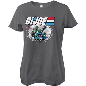 G.I. Joe Damen Tank Action Girly Tee DarkGrey-S