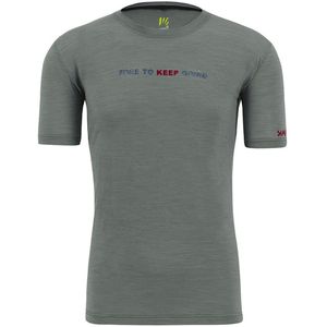 Karpos Coppolo Merino T-shirt Met Korte Mouwen Grijs 3XL Man
