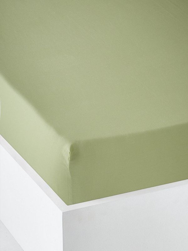 Hoeslakens - Katoen - Grijs - 90x200 cm