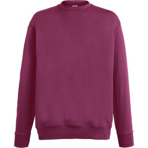 Fruit Of The Loom - Lichtgewicht Set-In Sweatshirt - Bordeaux