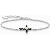 Thomas Sabo - A2173-167-11-L19V - Armband - Dames - Gerecycled Zilver - Zirkoon - Parel Wit