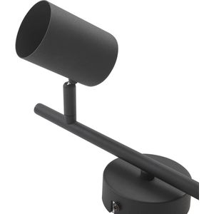 Lindby - buitenspot - 2lichts - IJzer, metaal - H: 15.5 cm - GU10 - zandzwart