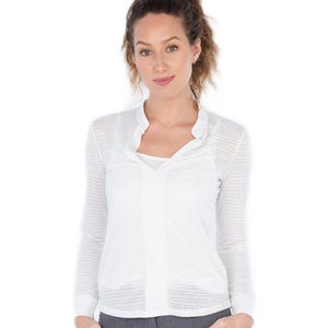 Func Factory dames longsleeve Shirt Tinna wit 44