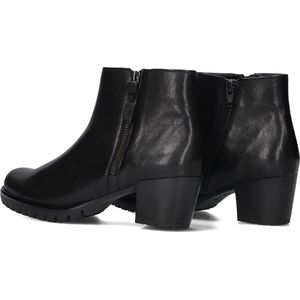 Gabor 653.2 Enkellaarsjes - Enkelboots met rits - Dames - Zwart - Maat 37