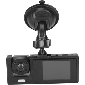 Dash Cam met 3 Lens Inside HD - 170 Groothoek - Nachtzicht - Bewegingsdetectie .