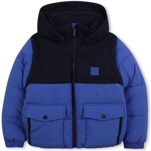 Timberland - Gewatterde jas - Blauw - Maat 104