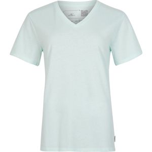 O'Neill T-Shirt Women ESSENTIALS V-NECK T-SHIRT Soothing Sea Xl - Soothing Sea 60% Cotton, 40% Recycled Polyester V-Neck