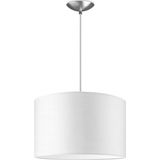 Home Sweet Home hanglamp Bling - verlichtingspendel Basic inclusief lampenkap - lampenkap 35/35/21cm - pendel lengte 100 cm - geschikt voor E27 LED lamp - wit