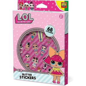 L.O.L. - Glitter stickers