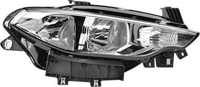 VanWezel - 1717962M - Voorlicht - Voor Fiat Tipo - 10/2015 tot 2020
