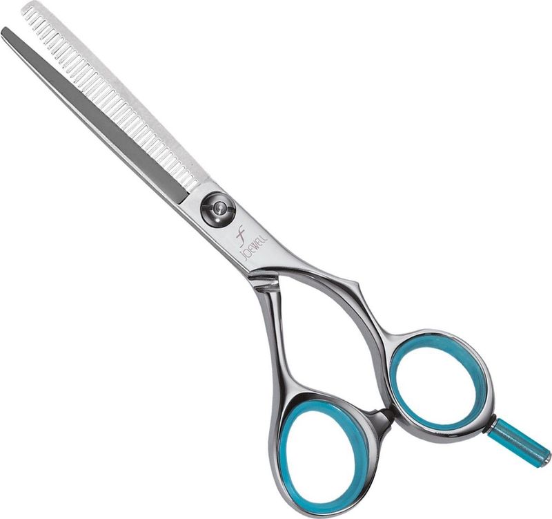 Joewell - Liberty Control 40 - Coupeschaar - 5,5 inch - 40 Tanden, Professioneel Gebruik, Uitneembare Vingersteun