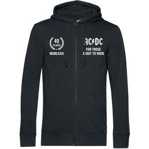 AC/DC For Those About To Rock Heren Vest met capuchon - zwart - S