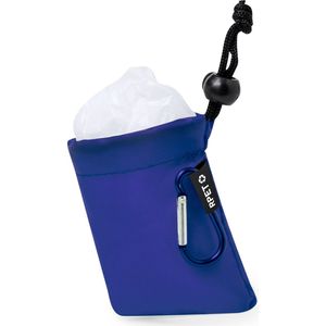 Regenponcho - Wegwerp poncho - Regenjas - Regenkleding - Met opbergzakje en karabijnhaak - Voor kinderen - Blauw