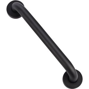 30cm Non-slip 201 Stainless Steel Safety Handle Oil Rubbed Black Handrail for Bathroom Toilet Kitchen Bedroom Shower Wall Mounted with Hidden Screws