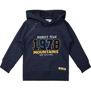 Dirkje baby jongens hoodie - Navy - Maat 74
