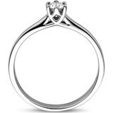 Aanzoeksring Diamant 0.15ct H Si