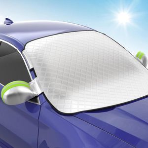 Voorruit magnetische cover - 9 magneten - voorruit vorst sneeuw cover - spiegel covers - anti-UV auto covers