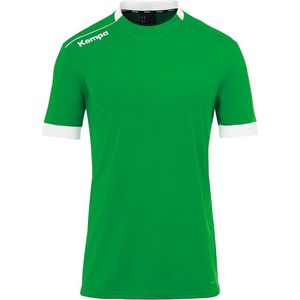 Kempa Player Shirt Kind Groen-Wit Maat 116